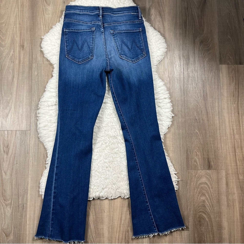 NEW Mother The Weekender flare jeans - Picture 11 of 12